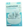 The white wireless earphone storage case, portable charging case, and earphone case storage bag accessories feature a simple design Item Picture